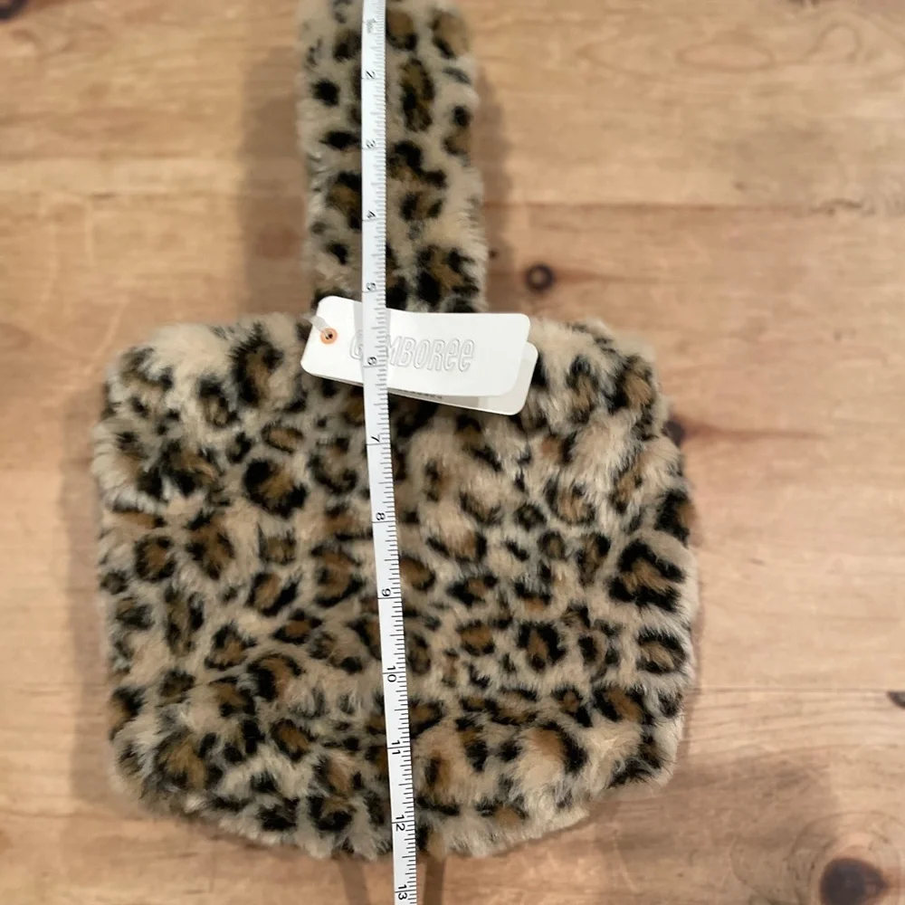 NWT Gymboree girls 4+ years animal print purse